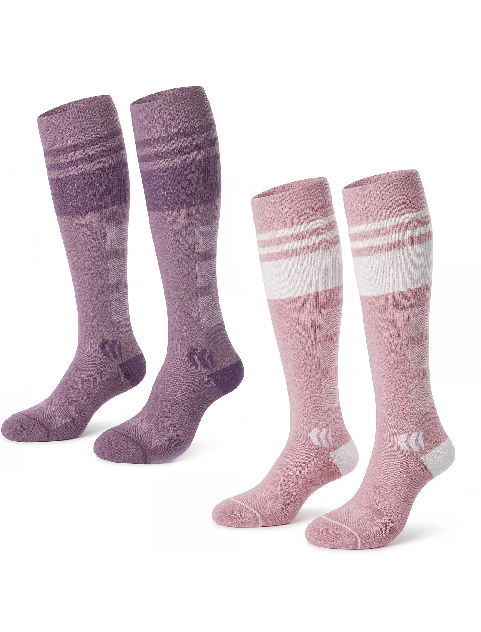 Momcozy Wide Calf Compression Socks 20-30mmHg for Sports 2 Pairs 6Z4A