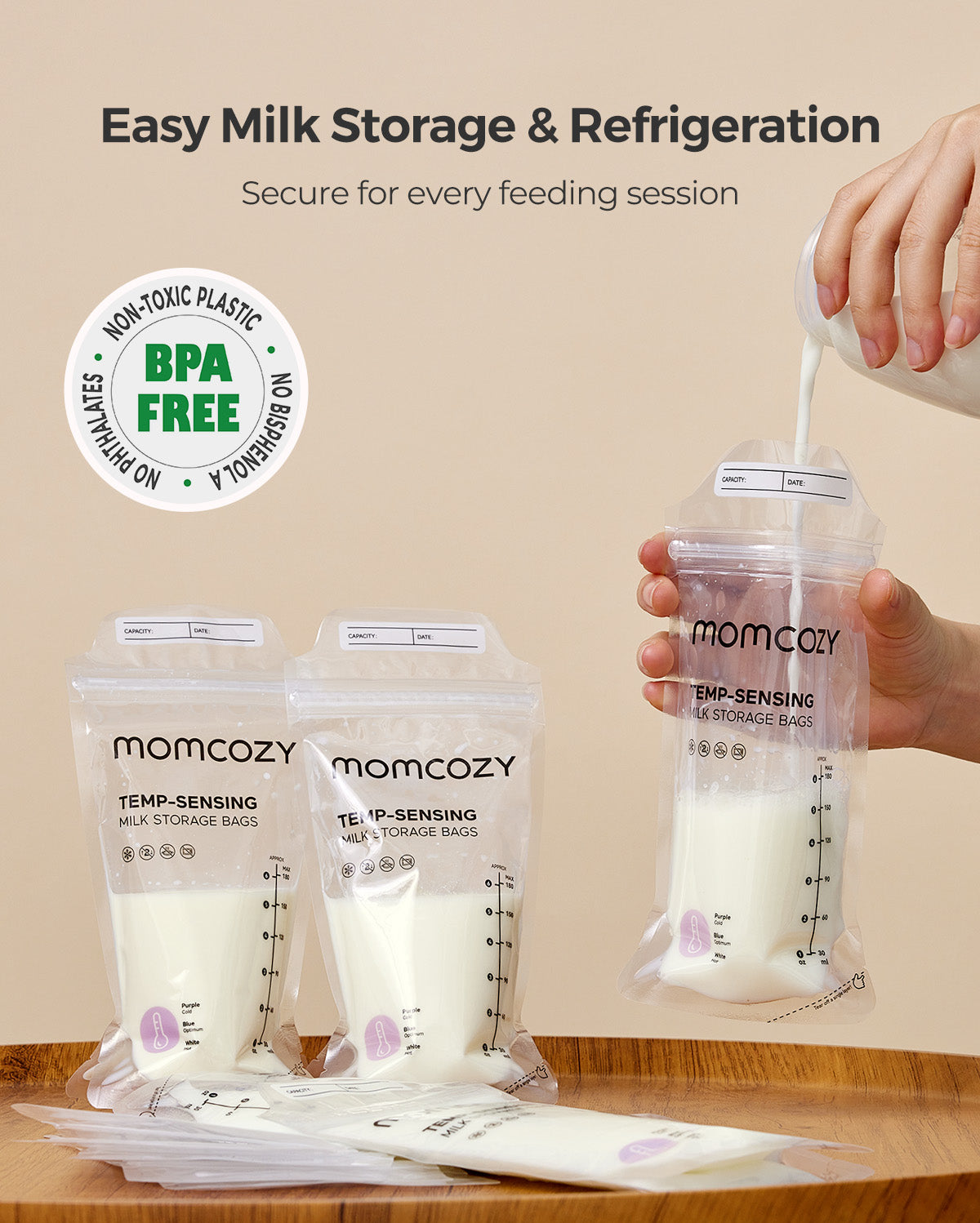 Pumping Essentials Bundle: Breast Pump Wipes, Reusable Breast Pads & Milk Storage Bags